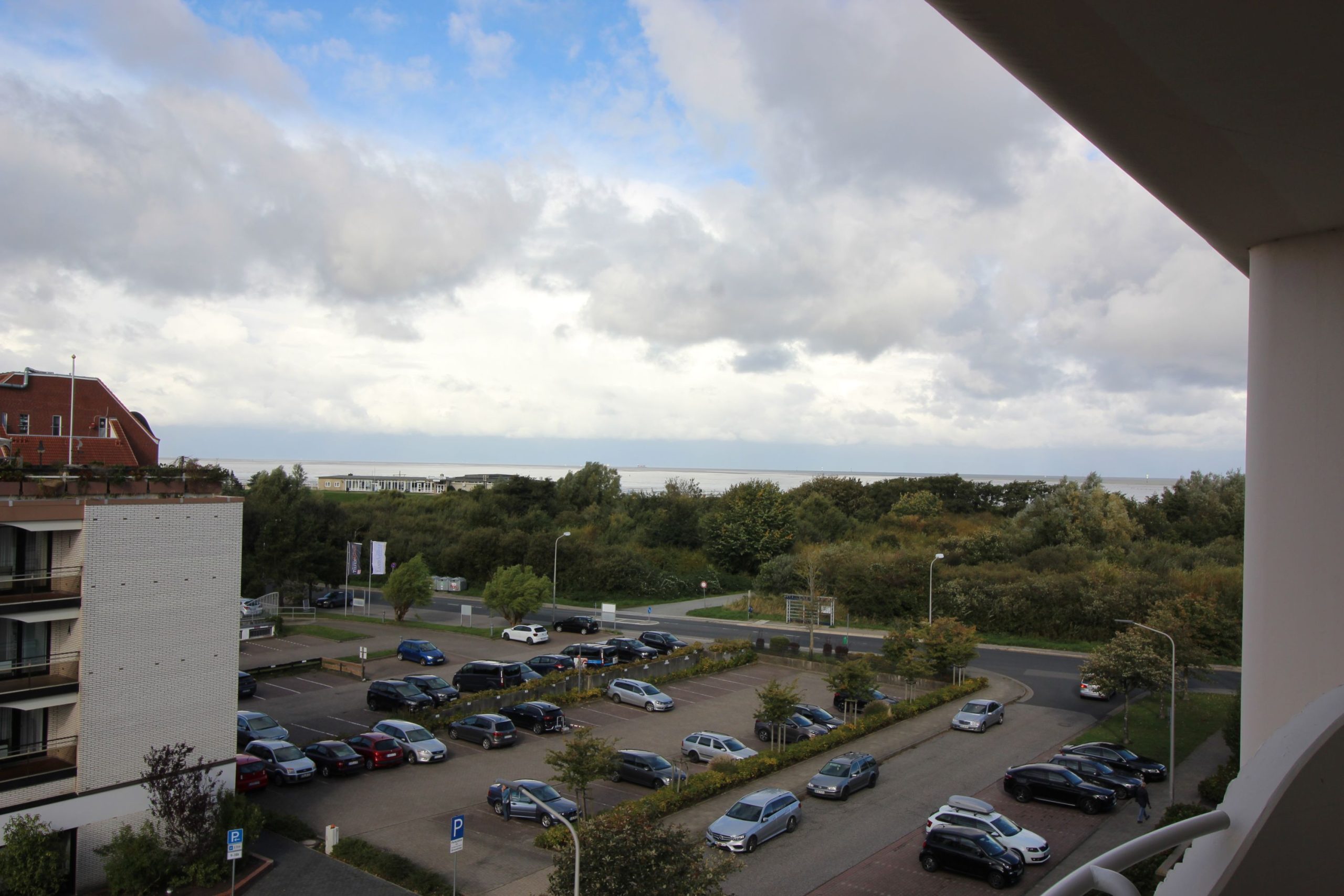 Balkon in Ferienwohnung in Cuxhaven
