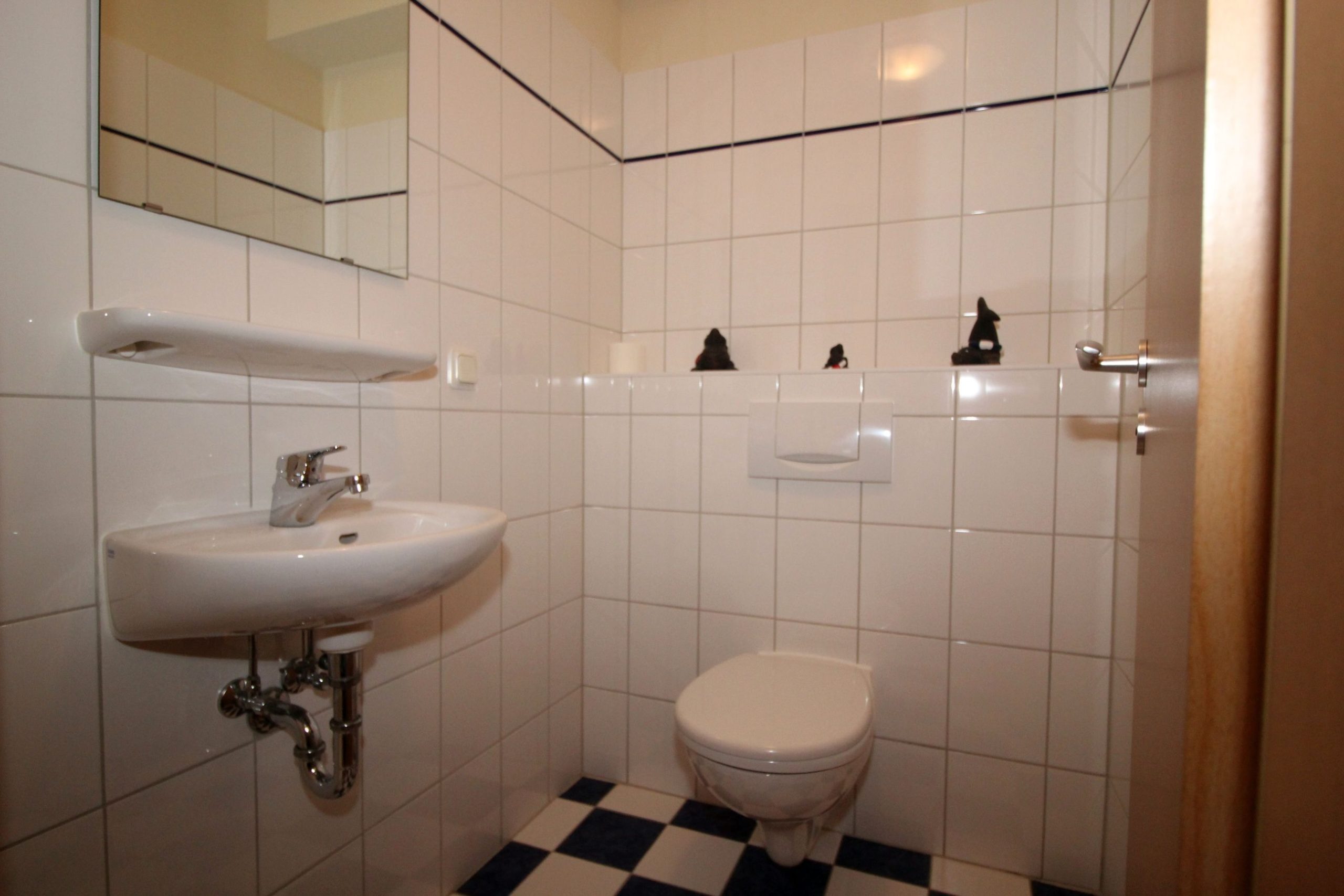 Badezimmer in Ferienwohnung in Cuxhaven